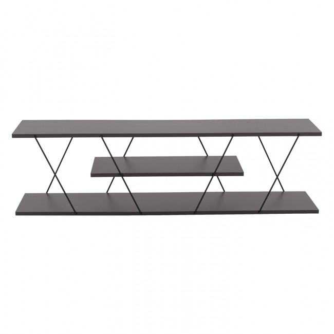 ΕΠΙΠΛΟ ΤΗΛΕΟΡΑΣΗΣ TARS HM8922.20 ΜΕΛΑΜΙΝΗ ΓΚΡΙ 120x32x33Yεκ.