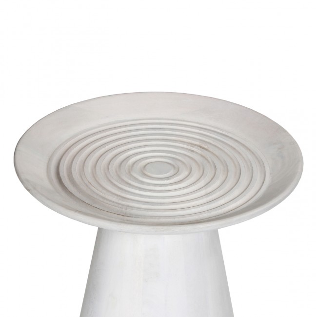 ΒΟΗΘΗΤΙΚΟ ΤΡΑΠΕΖΙ ΣΤΡΟΓΓΥΛΟ ROSS HM9708 ΜΑΣΙΦ ΞΥΛΟ MANGO ΣΕ ΛΕΥΚΟ Φ45x48Υεκ. ΒΟΗΘΗΤΙΚΟ ΤΡΑΠΕΖΙ ΣΤΡΟΓΓΥΛΟ ROSS HM9708 ΜΑΣΙΦ ΞΥΛΟ MANGO ΣΕ ΛΕΥΚΟ Φ45x48Υεκ.