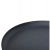 ΤΡΑΠΕΖΙ ΒΟΗΘΗΤΙΚΟ ΣΤΡΟΓΓΥΛΟ DELBEL HM4261.05 ΜΕΤΑΛΛΟ ΜΠΛΕ ΣΚΟΥΡΟ Φ39,5x53,5Υ εκ.