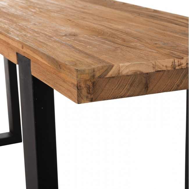 ΚΟΝΣΟΛΑ SHIRE HM9800 ΑΝΑΚΥΚΛΩΜΕΝΟ ΞΥΛΟ TEAK-ΜΑΥΡΕΣ ΜΕΤΑΛΛΙΚΕΣ ΒΑΣΕΙΣ 240x50x90Yεκ ΚΟΝΣΟΛΑ SHIRE HM9800 ΑΝΑΚΥΚΛΩΜΕΝΟ ΞΥΛΟ TEAK-ΜΑΥΡΕΣ ΜΕΤΑΛΛΙΚΕΣ ΒΑΣΕΙΣ 240x50x90Yεκ