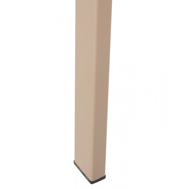 ΠΟΛΥΘΡΟΝΑ ΑΛΟΥΜΙΝΙΟΥ SAGA HM5127.04 ΣΑΜΠΑΝΙ ΜΕ POLYWOOD 55x52x86Yεκ.