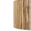 ΤΡΑΠΕΖΙ ΣΑΛΟΝΙΟΥ ΣΤΡΟΓΓΥΛΟ COOTER HM9864 ΚΛΑΔΙΑ TEAK-ΦΥΣΙΚΟ Φ60,5x46Υεκ.