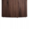 ΤΡΑΠΕΖΙ ΣΑΛΟΝΙΟΥ MARGON HM18026 MDF ΣΕ ΣΚΟΥΡΟ ΚΑΦΕ ΞΥΛΟΥ Φ80x40,5Υεκ.