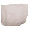ΚΟΝΣΟΛΑ INTERON HM18152.02 FIBER CEMENT ΣΕ ΛΕΥΚΟ--120x50x71Υεκ.