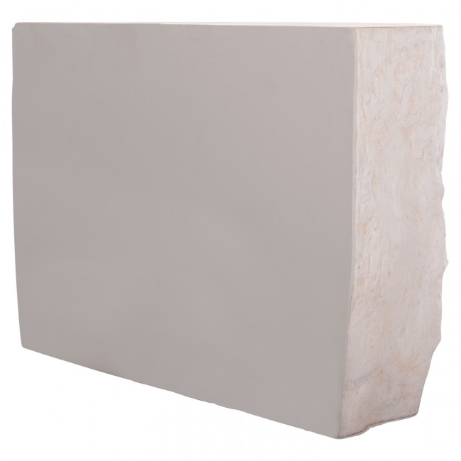 ΚΟΝΣΟΛΑ INTERON HM18152.02 FIBER CEMENT ΣΕ ΛΕΥΚΟ--120x50x71Υεκ.
