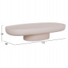 ΤΡΑΠΕΖΙ ΣΑΛΟΝΙΟΥ DESSY HM18153.02 FIBER CEMENT ΣΕ ΛΕΥΚΟ--151x66x30Υεκ.