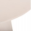 ΤΡΑΠΕΖΙ ΤΡΑΠΕΖΑΡΙΑΣ ΣΤΡΟΓΓΥΛΟ SEPPO HM18154.02 FIBER CEMENT ΛΕΥΚΟ--Φ119,5x75,5Υεκ.