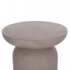 ΒΟΗΘΗΤΙΚΟ ΤΡΑΠΕΖΙ ANNA HM18160.03 FIBER CEMENT ΣΕ ΓΚΡΙ--Φ60x76Υεκ.