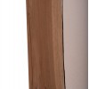 ΒΟΗΘΗΤΙΚΟ ΤΡΑΠΕΖΙ LEIA HM18163.02 FIBER CEMENT ΛΕΥΚΟ-ΞΥΛΟ TEAK 32.5x32.5x46Υεκ.
