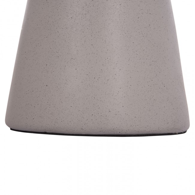 ΒΟΗΘΗΤΙΚΟ ΤΡΑΠΕΖΙ TRED HM18168.03 FIBER CEMENT ΓΚΡΙ-ΦΥΣΙΚΟ RATTAN--Φ49x30Υεκ.