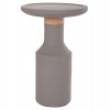 ΒΟΗΘΗΤΙΚΟ ΤΡΑΠΕΖΙ TRED(T) HM18169.03 FIBER CEMENT ΓΚΡΙ-ΦΥΣΙΚΟ RATTAN--Φ40x61Υεκ.