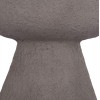 ΣΚΑΜΠΟ ΣΤΡΟΓΓΥΛΟ INTERON HM18171.03 FIBER CEMENT ΣΕ ΓΚΡΙ--Φ34x39Υεκ.