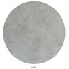 ΕΠΙΦΑΝΕΙΑ ΤΡΑΠΕΖΙΟΥ HPL ΣΤΡΟΓΓΥΛΗ HM6351.32 CEMENT Φ120εκ.