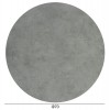ΕΠΙΦΑΝΕΙΑ ΤΡΑΠΕΖΙΟΥ HPL ΣΤΡΟΓΓΥΛΗ HM5842.32 CEMENT Φ70εκ.