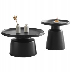 ΣΕΤ 2 ΤΡΑΠΕΖΙΑ ΣΑΛΟΝΙΟΥ RINKON2 HM18304.02 ΜΕΤΑΛΛΟ ΣΕ ΜΑΥΡΟ Φ49εκ & Φ69εκ ΣΕΤ 2 ΤΡΑΠΕΖΙΑ ΣΑΛΟΝΙΟΥ RINKON2 HM18304.02 ΜΕΤΑΛΛΟ ΣΕ ΜΑΥΡΟ Φ49εκ & Φ69εκ