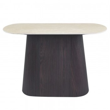 ΚΟΝΣΟΛΑ CATER HM18323 ΚΕΡΑΜΙΚΟ TOP ΟΨΗ ΤΡΑΒΕΡΤΙΝΑΣ-MDF ΒΑΣΗ 120x40x78Υεκ.