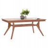 ΤΡΑΠΕΖΙ ΤΡΑΠΕΖΑΡΙΑΣ WONDER HM18116 ΞΥΛΟ TEAK--ΦΥΣΙΚΟ 180x91x75Υεκ.