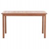ΤΡΑΠΕΖΙ ΟΡΘΟΓΩΝΙΟ PRESSCOT HM18123 ΞΥΛΟ TEAK--ΦΥΣΙΚΟ 140x80x76Υεκ.