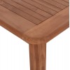ΤΡΑΠΕΖΙ ΟΡΘΟΓΩΝΙΟ PRESSCOT HM18123 ΞΥΛΟ TEAK--ΦΥΣΙΚΟ 140x80x76Υεκ.