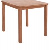 ΤΡΑΠΕΖΙ ΤΕΤΡΑΓΩΝΟ PRESSCOT HM18122 ΞΥΛΟ TEAK--ΦΥΣΙΚΟ 80x80x76Υεκ.