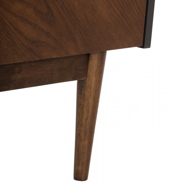 ΜΠΟΥΦΕΣ BEEN HM9740 MDF ΣΕ ΣΚΟΥΡΟ ΓΚΡΙ & ΚΑΡΥΔΙ ΚΑΠΛΑΜΑ 170x43x83Υεκ.