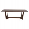 ΤΡΑΠΕΖΙ ΤΡΑΠΕΖΑΡΙΑΣ RIMER HM9742 MDF ΜΕ ΚΑΠΛΑΜΑ ΦΡΑΞΙΝΟΥ-ΚΑΡΥΔΙ ΧΡΩΜΑ 220X100x75Yεκ.