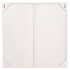 ΠΙΝΑΚΑΣ ΤΕΤΡΑΓΩΝΟΣ ΣΕΙΡΑ SANTORINI HM4507 MDF ΣΕ ΥΠΟΛΕΥΚΟ ΧΡΩΜΑ 80x4(πάχος)x80Υεκ.