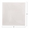 ΠΙΝΑΚΑΣ ΤΕΤΡΑΓΩΝΟΣ ΣΕΙΡΑ SANTORINI HM4508 MDF ΣΕ ΥΠΟΛΕΥΚΟ ΧΡΩΜΑ 80x4(πάχος)x80Υεκ.