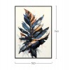 ΠΙΝΑΚΑΣ TOIXOY TROPICO HM4547.01 ΚΟΡΝΙΖΑ ΜΑΥΡΗ-ΚΑΜΒΑΣ ΕΚΤΥΠΩΣΗ 52,5x2,8x72,5Υεκ.