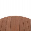 ΕΠΙΦΑΝΕΙΑ ΤΡΑΠΕΖΙΟΥ ΣΤΡΟΓΓΥΛΗ HM18132 ΞΥΛΟ TEAK--ΦΥΣΙΚΟ Φ60x4(πάχος)εκ.