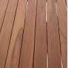 ΕΠΙΦΑΝΕΙΑ ΤΡΑΠΕΖΙΟΥ ΣΤΡΟΓΓΥΛΗ HM18133 ΞΥΛΟ TEAK--ΦΥΣΙΚΟ Φ70x4(πάχος)εκ.