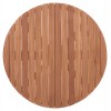 ΕΠΙΦΑΝΕΙΑ ΤΡΑΠΕΖΙΟΥ ΣΤΡΟΓΓΥΛΗ HM18134 ΞΥΛΟ TEAK--ΦΥΣΙΚΟ Φ80x4(πάχος)εκ.
