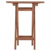ΤΡΑΠΕΖΙ ΣΚΗΝΟΘΕΤΗ ΤΕΤΡΑΓΩΝΟ ERIS HM18118 ΞΥΛΟ TEAK--ΦΥΣΙΚΟ 60x60x75Υεκ.