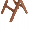 ΤΡΑΠΕΖΙ ΣΚΗΝΟΘΕΤΗ ΤΕΤΡΑΓΩΝΟ ERIS HM18118 ΞΥΛΟ TEAK--ΦΥΣΙΚΟ 60x60x75Υεκ.