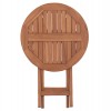 ΤΡΑΠΕΖΙ ΣΚΗΝΟΘΕΤΗ ΣΤΡΟΓΓΥΛΟ ERIS HM18119 ΞΥΛΟ TEAK--ΦΥΣΙΚΟ Φ60x75Υεκ.