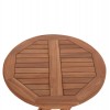 ΤΡΑΠΕΖΙ ΣΚΗΝΟΘΕΤΗ ΣΤΡΟΓΓΥΛΟ ERIS HM18119 ΞΥΛΟ TEAK--ΦΥΣΙΚΟ Φ60x75Υεκ.