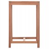 ΤΡΑΠΕΖΙ ΜΠΑΡ ΤΕΤΡΑΓΩΝΟ PRESSCOT HM18113 ΞΥΛΟ TEAK ΣΕ ΦΥΣΙΚΟ 70x70x105Υεκ.