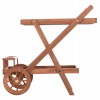 ΔΙΣΚΟΣ ΣΕΡΒΙΡΙΣΜΑΤΟΣ ΣΕ ΤΡΟΛΕΥ ALFRED HM4579 ΞΥΛΟ TEAK--ΦΥΣΙΚΟ 86x56x80Υεκ.