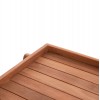 ΔΙΣΚΟΣ ΣΕΡΒΙΡΙΣΜΑΤΟΣ ΣΕ ΤΡΟΛΕΥ ALFRED HM4579 ΞΥΛΟ TEAK--ΦΥΣΙΚΟ 86x56x80Υεκ.