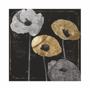 ΠΙΝΑΚΑΣ ΚΑΜΒΑΣ GOLDEN FLOWERS HM7199.01 45x45x3 EK.