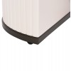 ΤΡΑΠΕΖΙ ΤΡΑΠΕΖΑΡΙΑΣ CORBY HM9771.01 12mmΚΕΡΑΜΙΚΟ ΛΕΥΚΟ ΜΑΡΜΑΡΟ-MDF ΛΕΥΚΟ 180x90x76Υ εκ.