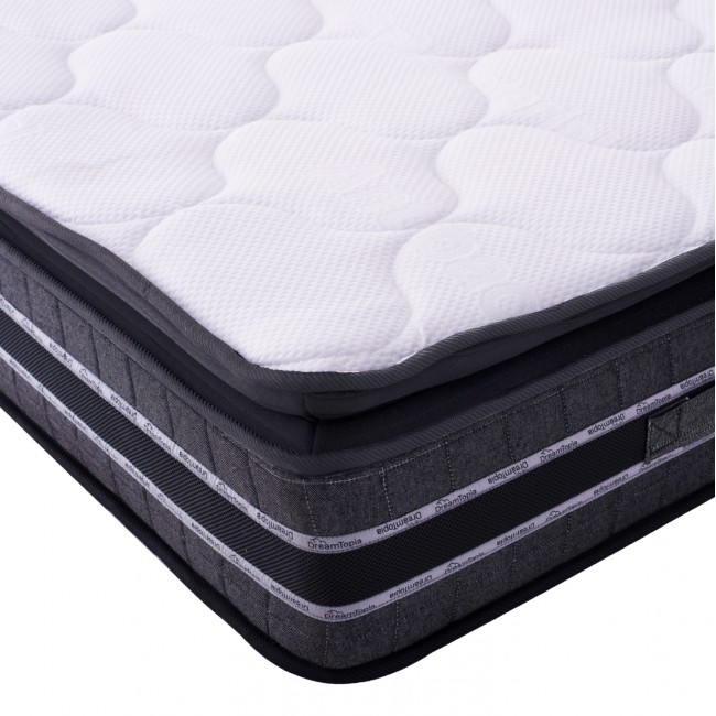 ΣΤΡΩΜΑ DREAMTOPIA FRANKLIN HM657.90-200 BONNELL SPRING ΜΕ ΑΝΩΣΤΡΩΜΑ 90x200 εκ.