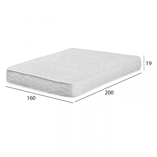 ΣΤΡΩΜΑ DREAMTOPIA ΣΕΙΡΑ ATLAS HM654.160 BONNELL SPRING 160x200x20Y εκ.