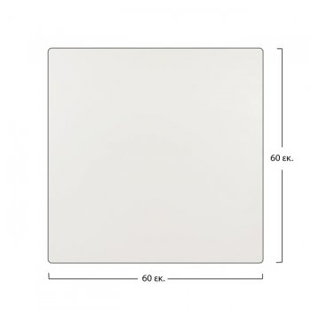 ΕΠΙΦΑΝΕΙΑ ΤΡΑΠΕΖΙΟΥ HM5160.01 COMPACT HPL 60x60 εκ. ΛΕΥΚΗ
