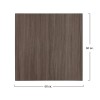 ΕΠΙΦΑΝΕΙΑ ΤΡΑΠΕΖΙΟΥ ΑΠΟ MDF 60Χ60 εκ. HM8437.01 ΣΤΑΧΤΙ ΜΑΥΡΟ