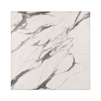 ΕΠΙΦΑΝΕΙΑ ΤΡΑΠΕΖΙΟΥ WERZALIT 70Χ70Χ3.5εκ. MARBLE WHITE-GREY 5657 HM5230.11