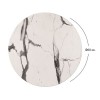 ΕΠΙΦΑΝΕΙΑ ΤΡΑΠΕΖΙΟΥ WERZALIT Φ60Χ2.5εκ. MARBLE WHITE-GREY 5657 HM5227.11