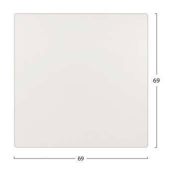 ΕΠΙΦΑΝΕΙΑ ΤΡΑΠΕΖΙΟΥ HPL HM5838.02 ΛΕΥΚΗ 69X69 εκ. ΠΑΧΟΥΣ 12mm.