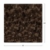 ΕΠΙΦΑΝΕΙΑ ΤΡΑΠΕΖΙΟΥ HPL HM5837.14 BROWN MARBLE 60x60 εκ. ΠΑΧΟΥΣ 12mm.