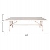 ΤΡΑΠΕΖΙ GROOVE HM9390.01 ΑΠΟ ΞΥΛΟ ΜΑΣΙΦ ΤΕΑΚ 220X100X90Υεκ.